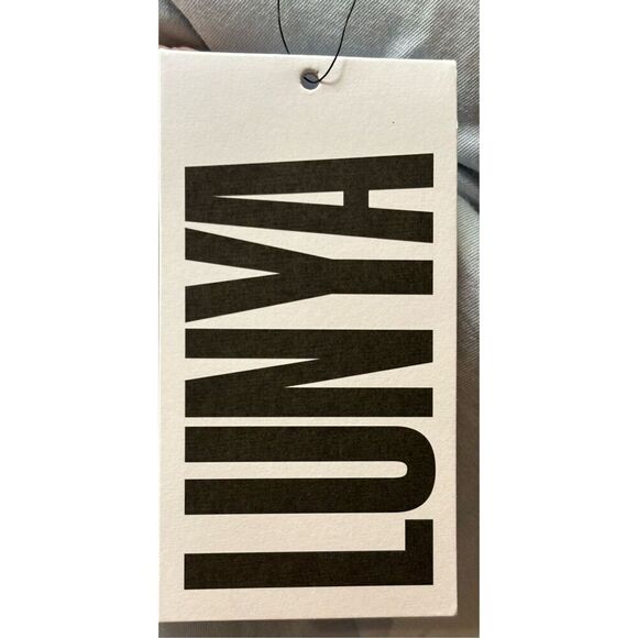 Lunya Organic Pima Cotton High Neck Cami Dress New With Tags Size XS - Picture 5 of 7